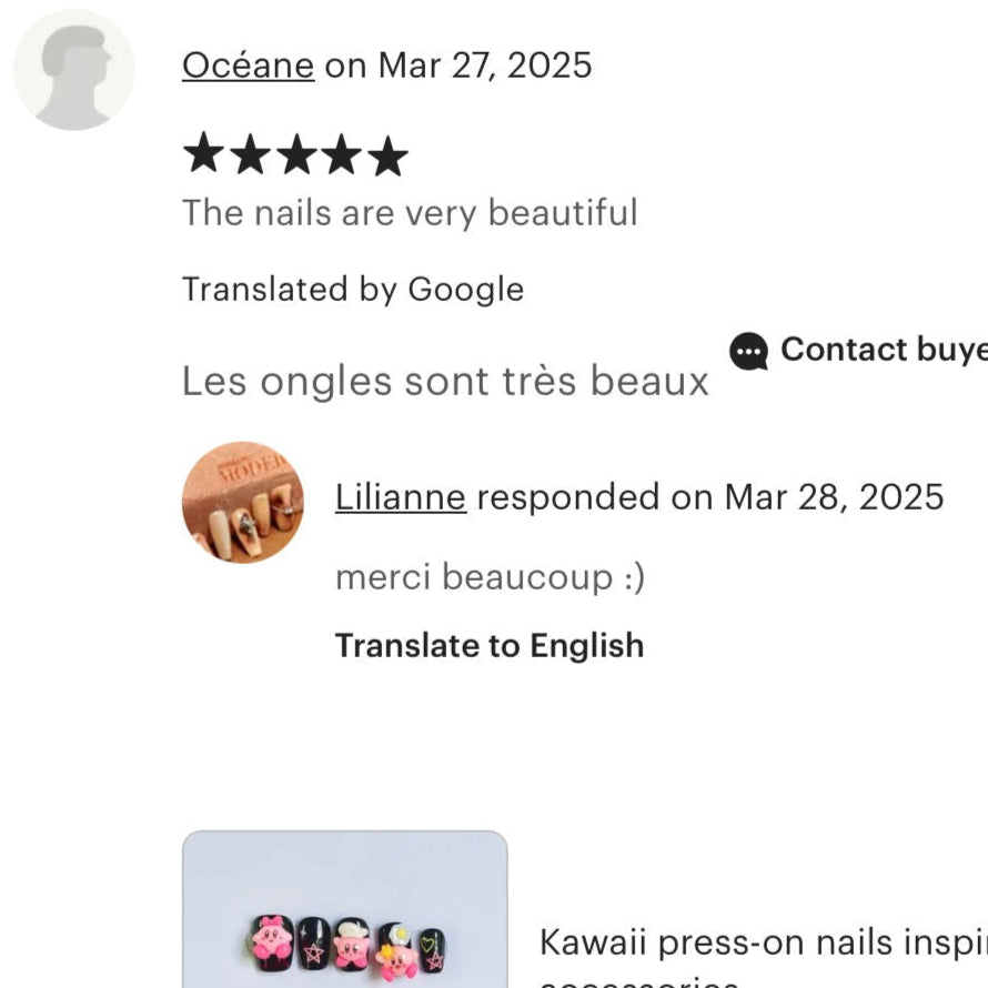 flamme nails paris avis client